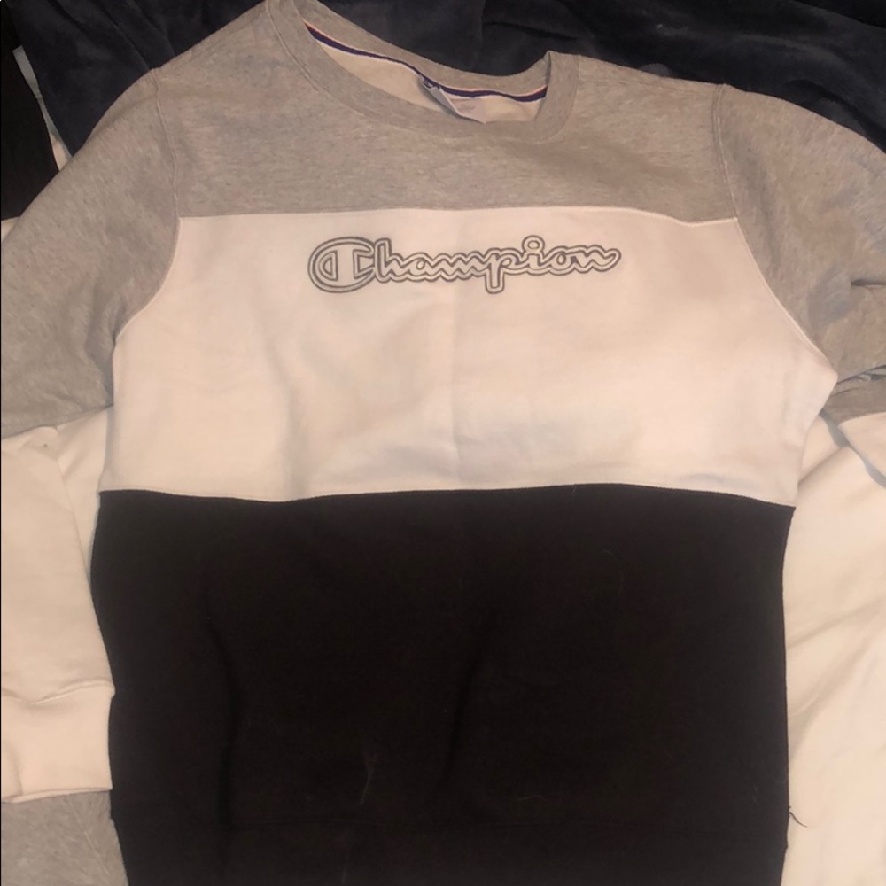 Size large champion crew neck